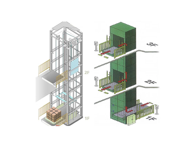 Vertical reciprocating drum hoist