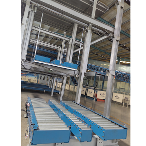 Vertical reciprocating drum hoist